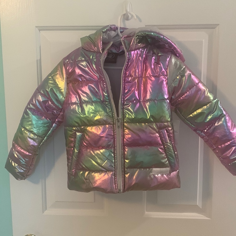 Body glove puffer jacket with hood